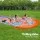 Bestway 4.88m Inflatable Kids Water Slide with Triple Lanes, Speed Ramp™, Water Jets, & Drench Pool for Ages 3-12