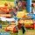 Keezi Inflatable Kids Play Centre 4m x 4.37m Outdoor Activity Hub with Ball Pit and Sports Games