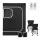 Devanti Portable Steam Sauna Tent 2 Person 3L 1000W 9-Level Timer Black