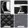 Devanti Portable Steam Sauna Tent 2 Person 3L 1000W 9-Level Timer Black