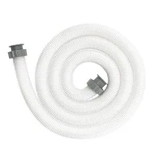 Bestway 38mm Pool Hose Replacement 3m for Sand and Cartridge Filter Pumps White Swimming Pool Pipe