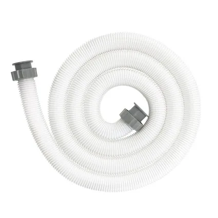 Bestway 38mm Pool Hose Replacement 3m for Sand and Cartridge Filter Pumps White Swimming Pool Pipe