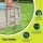 Bestway Above Ground Pool Ladder for 107cm Pools Grey with Removable Non-Slip Steps and 150kg Load Capacity