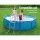 Bestway 84cm 2-Step Pool Ladder for Above Ground Pools - Rust-Resistant Metal Frame, Removable Non-Slip Steps