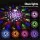 Bestway FloatBright LED Pool Float Light, Waterproof IP68, 7 Colour Modes, 15cm, Battery Operated, Outdoor Use