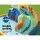 Bestway H2OGO!® Super Speedway Inflatable Water Park 551x502x265cm with Double Slide, Climbing Wall & Water Blasters