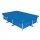 Bestway Pool Cover 264x174cm Rectangle PE UV-Resistant Shelter Fits 259x170cm Pools with Drain Holes & Rope Ties