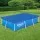 Bestway Pool Cover 264x174cm Rectangle PE UV-Resistant Shelter Fits 259x170cm Pools with Drain Holes & Rope Ties