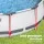 Bestway 366x100cm Steel Frame Round Above Ground Pool with Filter Pump, Heavy-Duty PVC Walls, 9150L Capacity