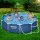 Bestway Steel Pro 366x76cm Round Above Ground Pool with Rust-Resistant Frame & 1249L/H Filter Pump, 6473L Capacity