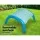 Bestway Kids Inflatable Pool 140x140x114cm with Sunshade Canopy, Marine Graphics, Repair Patch Included, 265L Capacity