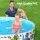 Bestway Kids Dinosaur Pool 183x38cm - Rigid PVC, Inflatable Bottom, 946L Capacity, Includes Repair Kit for Ages 2+