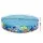 Bestway Kids Pool 244x46cm Rigid, No-Inflate, Easy Setup, Sturdy PVC Vinyl, Marine Graphics, Repair Patch Included