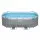 Bestway Steel Pro MAX Above Ground Pool Set 3.05m Grey with Filter Pump and 3,668L Water Capacity