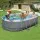 Bestway 488x305x107cm Steel Frame Pool Set: Rust-Resistant, UV-Protected, Pump, Ladder & Cover Included