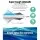 Bestway 305x76cm Round Inflatable Pool, 3800L Capacity, Durable PVC, Easy-Drain Valve, 1-Year Warranty