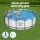 Bestway Steel Pro MAX 427x122cm Round Pool - Rust-Resistant Frame, UV-Resistant Walls, Filter Pump & Ladder Included