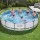Bestway 427cm Round Steel Above Ground Pool Set 10,220L with Filter Pump and Tritech Walls White
