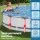 Bestway 427cm Round Steel Above Ground Pool Set 10,220L with Filter Pump and Tritech Walls White