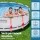 Bestway 4.27m Steel Above Ground Round Pool Set with 13,030L Capacity Tritech Walls Ladder Pump Cover White