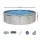 Bestway Hydrium™ 457cm Steel Frame Round Pool Set with Sand Filter Pump, Ladder, Cover, 17430L Capacity