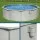 Bestway Hydrium™ 457cm Steel Frame Round Pool Set with Sand Filter Pump, Ladder, Cover, 17430L Capacity