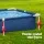 Bestway Steel Pro™ 221x150x43cm Above Ground Pool - Sturdy Steel Frame, 1200L Capacity, UV Resistant, Easy Assembly