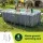 Bestway Power Steel 412x201x122cm Above-Ground Pool Set with Pump, Ladder, Steel Frame & Heavy-Duty PVC Walls