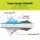 Bestway Power Steel 412x201x122cm Above-Ground Pool Set with Pump, Ladder, Steel Frame & Heavy-Duty PVC Walls