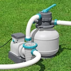 Bestway FlowClear™ Sand Filter Pump | 2200GPH | Eco-Friendly, Corrosion-Proof | Easy Setup for Above Ground Pools