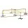 Everfit Water Volleyball Net Set for Pool, 350x350x75cm, Portable with 4 Anchor Bags, Bonus Ball, Pump & Carry Bag