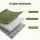 Artiss Tatami Mat Floor Mattress 200cm x 200cm 3cm Foam Green Coral Velvet Anti-Slip Water-Repellent