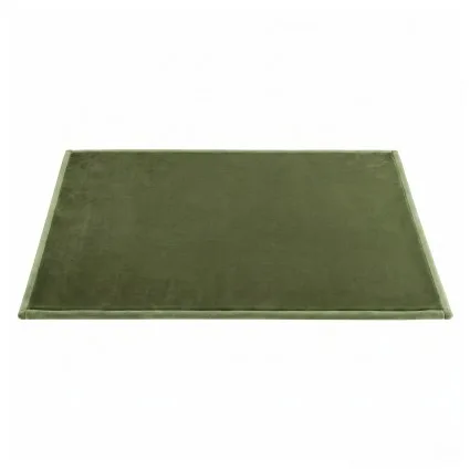 Artiss Tatami Mat Floor Mattress 200cm x 200cm 3cm Foam Green Coral Velvet Anti-Slip Water-Repellent