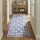 Artiss 80x180cm Soft Velvet Hallway Runner Rug - Modern, Washable, Water-Repellent, Anti-Slip Kitchen Mat