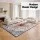 Artiss 240x340cm Washable Geometric Floor Rug – Large Flannel Anti-Slip Carpet with Modern Bohemian Design
