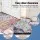 Artiss 240x340cm Washable Geometric Floor Rug – Large Flannel Anti-Slip Carpet with Modern Bohemian Design
