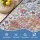 Artiss Bohemian Floor Rug 50x80cm - Vintage Medallion, Velvety Flannel Pile, Non-Slip Entryway Mat, Stain-Resistant