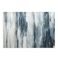 Artiss Poca 200x290 Washable Floor Rug - Velvet Feel, Fade-Resistant, Anti-Slip, Oil Painting Style Carpet