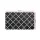 Artiss Gina Kitchen Mat 45x75cm - Non-Slip, Oil & Water Repellent PVC Rug, 5mm Cushioning for Comfort, Black & White