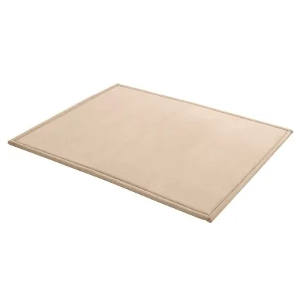 Artiss Tatami Mat 150x200cm Floor Mattress 3cm High Density Foam Coral Velvet Beige Portable Futon Anti-Slip