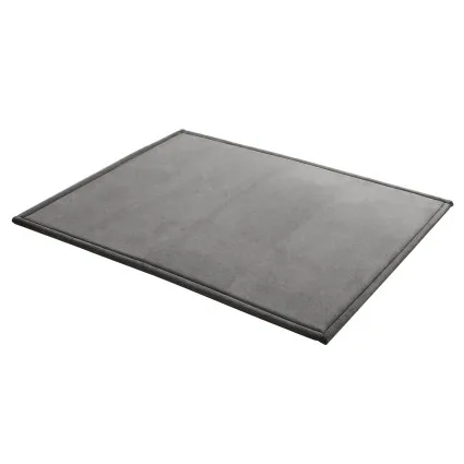 Artiss Tatami Mat 150x200cm 3cm Coral Velvet Floor Mattress Grey High Density Foam Comfort 150x200cm