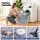 Artiss Runner Rug 60 x 180 cm Washable Low Pile Anti-Slip Polyester Hallway Carpet Robot Vacuum Friendly
