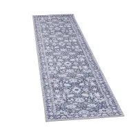 Artiss Runner Rug 60 x 300 cm Washable Polyester Anti-Slip Low Pile Robot Vacuum Friendly for Hallway Bedroom