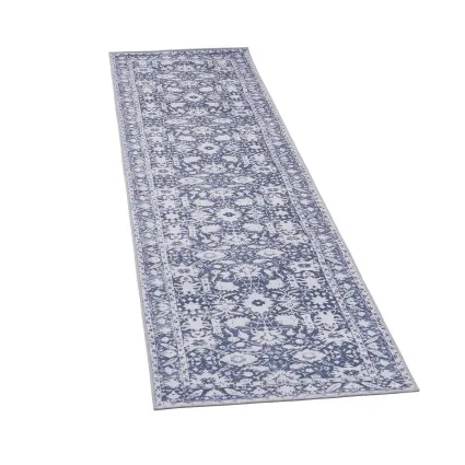 Artiss Runner Rug 60 x 300 cm Washable Polyester Anti-Slip Low Pile Robot Vacuum Friendly for Hallway Bedroom