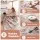 Artiss 80 x 300 cm Runner Rug Foldable Water-Repellent Polyester Non-Shedding Non-Slip Base