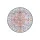 Artiss 120cm Round Rug with Silicone Grip 5mm Machine Washable Vintage Boho Polyester Carpet
