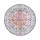 Artiss 160 cm Round Rug with Silicone Grip, 5mm Ultra-Thin Vintage Boho Machine Washable Carpet