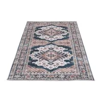 Artiss Washable Runner Rug 60 x 120 cm Ultra-Thin Quilt-Like Soft Pet Friendly Bohemian Medallion