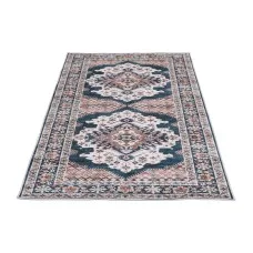 Artiss Washable Runner Rug 60 x 120 cm Ultra-Thin Quilt-Like Soft Pet Friendly Bohemian Medallion