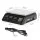 Emajin 40kg Digital Kitchen Weighing Scales – Rechargeable Platform, LCD, High Precision, Memory, Black